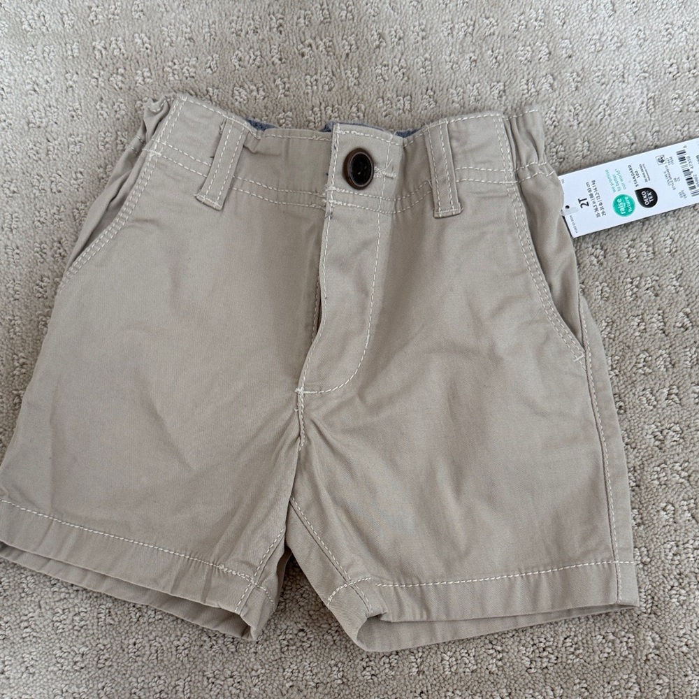 OshKosh B'gosh Tan Toddler Shorts